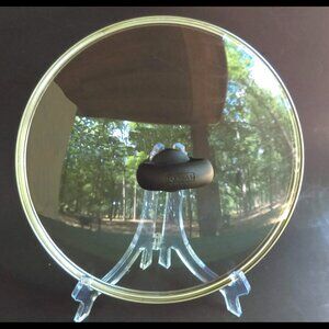 Regal Glass Pot/Pan/Skillet Cover 10” Pot Stay Cool Grip Handle Stainless Steel